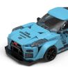 Pibo PB8846 Xếp hình lắp ráp ghép mô hình Xe thể thao Nissan Ares GTR 1:32