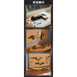 GUDI 40604 Xếp hình lắp ráp ghép mô hình Siêu tích lũy Elite: Desert Eagle 8 tổ hợp