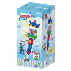 AREA-X AB0159 Xếp hình lắp ráp ghép mô hình Crayon Shin-chan Dynamic Energy Stick: Dynamic Superman Show