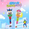 AREA-X AB0159 Xếp hình lắp ráp ghép mô hình Crayon Shin-chan Dynamic Energy Stick: Dynamic Superman Show