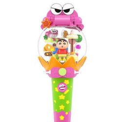 AREA-X AB0160 Xếp hình lắp ráp ghép mô hình Bút hỗ trợ năng lượng năng động Crayon Shin-chan: Tỷ lệ sô cô la hạnh phúc