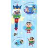 AREA-X AB0160 Xếp hình lắp ráp ghép mô hình Bút hỗ trợ năng lượng năng động Crayon Shin-chan: Tỷ lệ sô cô la hạnh phúc