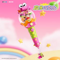 AREA-X AB0160 Xếp hình lắp ráp ghép mô hình Bút hỗ trợ năng lượng năng động Crayon Shin-chan: Tỷ lệ sô cô la hạnh phúc