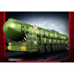 SEMBO 203265 Xếp hình lắp ráp ghép mô hình Tên lửa liên lục địa Dongfeng-61 1:45