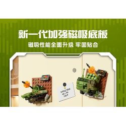 SEMBO 203253 SEMBO 203254 SEMBO 203255 SEMBO 203256 SEMBO 203257 SEMBO 203258 SEMBO 203259 SEMBO 203260 Xếp hình lắp ráp ghép mô hình Nam châm gắn tủ lạnh văn hóa quân sự sáng tạo 8 loại