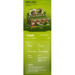 SEMBO 203253 SEMBO 203254 SEMBO 203255 SEMBO 203256 SEMBO 203257 SEMBO 203258 SEMBO 203259 SEMBO 203260 Xếp hình lắp ráp ghép mô hình Nam châm gắn tủ lạnh văn hóa quân sự sáng tạo 8 loại