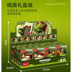 SEMBO 203253 SEMBO 203254 SEMBO 203255 SEMBO 203256 SEMBO 203257 SEMBO 203258 SEMBO 203259 SEMBO 203260 Xếp hình lắp ráp ghép mô hình Nam châm gắn tủ lạnh văn hóa quân sự sáng tạo 8 loại