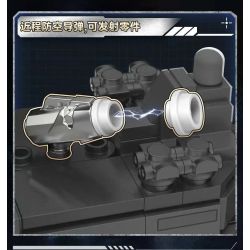 iBlock ib1212 Type 055 Destroyer Xếp hình lắp ráp ghép mô hình Sự trỗi dậy của linh hồn quốc gia về vũ khí hạng nặng: Kẻ hủy diệt 055 1:500