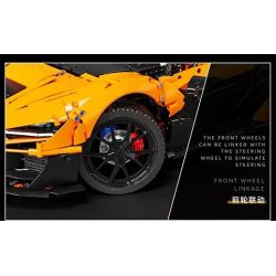 Tagore T5051 McLaren W1 Xếp hình lắp ráp ghép mô hình Siêu xe McLaren W1 1:6