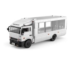 Pibo PB8837 Xếp hình lắp ráp ghép mô hình Người tiên phong chắp cánh ước mơ: Xe đầu kéo chở hàng Mitsubishi