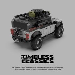 Pibo PB8847 Xếp hình lắp ráp ghép mô hình Thợ săn Ford 1:32