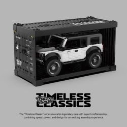 Pibo PB8847 Xếp hình lắp ráp ghép mô hình Thợ săn Ford 1:32