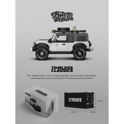 Pibo PB8847 Xếp hình lắp ráp ghép mô hình Thợ săn Ford 1:32