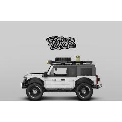 Pibo PB8847 Xếp hình lắp ráp ghép mô hình Thợ săn Ford 1:32