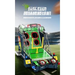 XINZHUAN XZ0011 Pulsegrid Nexus Xếp hình lắp ráp ghép mô hình máy chơi bóng bầu dục