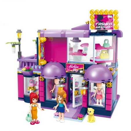 Enlighten 2005 Qman 2005 non  CỬA HÀNG BÁN ĐỒ LƯU NIỆM bộ đồ chơi xếp lắp ráp ghép mô hình  CHERRY ENLICITY BOUTIQUE Các Bạn Gái 458 khối