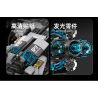Takuki T1107 Dual Mode Robot Xếp hình lắp ráp ghép mô hình Robot tàu vũ trụ kết hợp hành trình trên mặt đất thám hiểm không gian