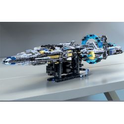 Takuki T1107 Dual Mode Robot Xếp hình lắp ráp ghép mô hình Robot tàu vũ trụ kết hợp hành trình trên mặt đất thám hiểm không gian