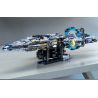 Takuki T1107 Dual Mode Robot Xếp hình lắp ráp ghép mô hình Robot tàu vũ trụ kết hợp hành trình trên mặt đất thám hiểm không gian