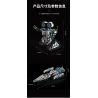 Takuki T1107 Dual Mode Robot Xếp hình lắp ráp ghép mô hình Robot tàu vũ trụ kết hợp hành trình trên mặt đất thám hiểm không gian