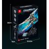 XINZHUAN XZ0007 DinoMech Xếp hình lắp ráp ghép mô hình Hộp sọ thằn lằn cơ khí