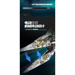 XINZHUAN XZ0007 DinoMech Xếp hình lắp ráp ghép mô hình Hộp sọ thằn lằn cơ khí