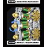 XINZHUAN XZ0008 DinoMech Xếp hình lắp ráp ghép mô hình Sọ Dilophosaurus cơ khí