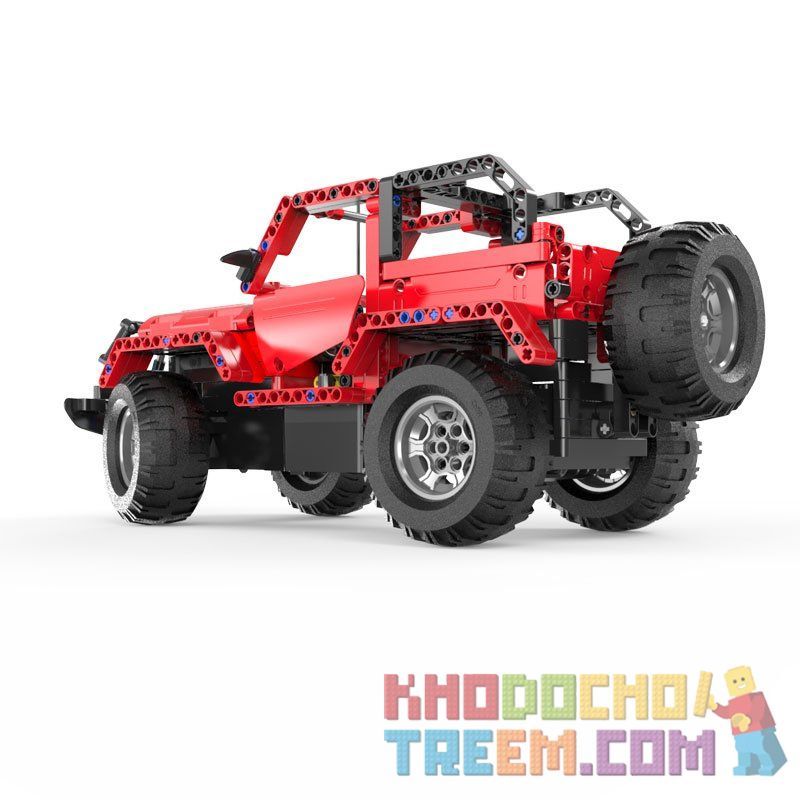 DOUBLEE CADA C51001 51001 non  XE OFF-ROAD bộ đồ chơi xếp lắp ráp ghép mô hình  JEEP WRANGLER / OFF-ROAD WARRIOR Kỹ Thuật Công Nghệ Cao Mô Hình Phương Tiện 531 khối