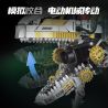 XINZHUAN XZ0008 DinoMech Xếp hình lắp ráp ghép mô hình Sọ Dilophosaurus cơ khí