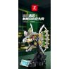 XINZHUAN XZ0008 DinoMech Xếp hình lắp ráp ghép mô hình Sọ Dilophosaurus cơ khí