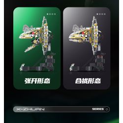 XINZHUAN XZ0008 DinoMech Xếp hình lắp ráp ghép mô hình Sọ Dilophosaurus cơ khí