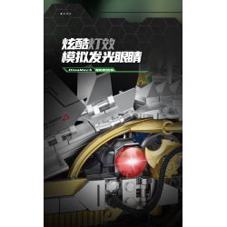 XINZHUAN XZ0008 DinoMech Xếp hình lắp ráp ghép mô hình Sọ Dilophosaurus cơ khí