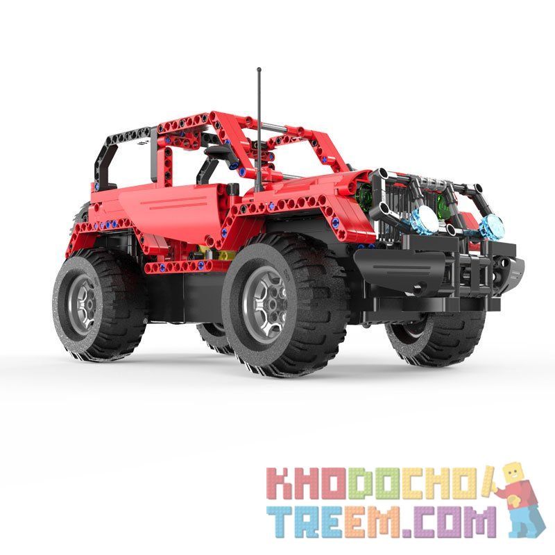 DOUBLEE CADA C51001 51001 non  XE OFF-ROAD bộ đồ chơi xếp lắp ráp ghép mô hình  JEEP WRANGLER / OFF-ROAD WARRIOR Kỹ Thuật Công Nghệ Cao Mô Hình Phương Tiện 531 khối