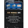 iBlock ib1207 Xếp hình lắp ráp ghép mô hình Linh hồn của đất nước: Sự trỗi dậy của vũ khí hạng nặng: Máy bay không người lái quân sự