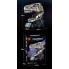 XINZHUAN XZ0005 DinoMech Xếp hình lắp ráp ghép mô hình Hộp sọ Tyrannosaurus cơ khí