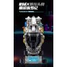 XINZHUAN XZ0005 DinoMech Xếp hình lắp ráp ghép mô hình Hộp sọ Tyrannosaurus cơ khí