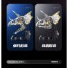 XINZHUAN XZ0006 DinoMech Xếp hình lắp ráp ghép mô hình Hộp sọ cơ học của Triceratops