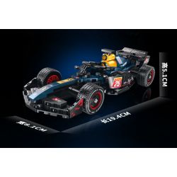 XINZHUAN XZ0001 Xếp hình lắp ráp ghép mô hình Đua xe công thức 1 Red Bull F1