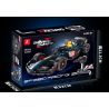 XINZHUAN XZ0001 Xếp hình lắp ráp ghép mô hình Đua xe công thức 1 Red Bull F1