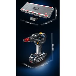 XINZHUAN XZ0001 Xếp hình lắp ráp ghép mô hình Đua xe công thức 1 Red Bull F1