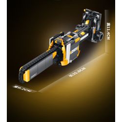 XINZHUAN XZ0002 Xếp hình lắp ráp ghép mô hình Xe công thức 1 McLaren F1