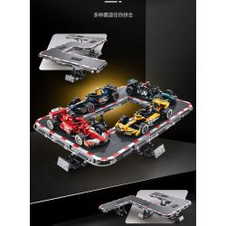 XINZHUAN XZ0002 Xếp hình lắp ráp ghép mô hình Xe công thức 1 McLaren F1