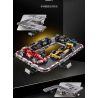 XINZHUAN XZ0002 Xếp hình lắp ráp ghép mô hình Xe công thức 1 McLaren F1