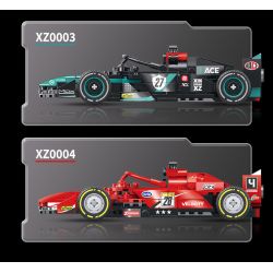 XINZHUAN XZ0002 Xếp hình lắp ráp ghép mô hình Xe công thức 1 McLaren F1