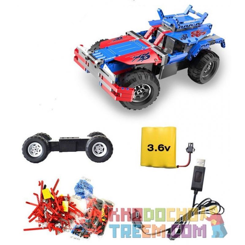 DOUBLEE CADA C51002 51002 non  XE ĐẦU KÉO bộ đồ chơi xếp lắp ráp ghép mô hình  柯博文 CONVOY TRUCK Kỹ Thuật Công Nghệ Cao Mô Hình Phương Tiện 531 khối