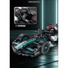 XINZHUAN XZ0003 Xếp hình lắp ráp ghép mô hình Xe công thức 1 Mercedes F1