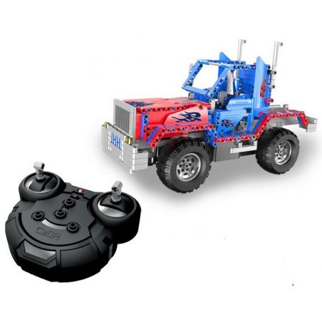 DOUBLEE CADA C51002 51002 non  XE ĐẦU KÉO bộ đồ chơi xếp lắp ráp ghép mô hình  柯博文 CONVOY TRUCK Kỹ Thuật Công Nghệ Cao Mô Hình Phương Tiện 531 khối