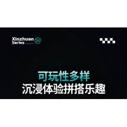 XINZHUAN XZ0003 Xếp hình lắp ráp ghép mô hình Xe công thức 1 Mercedes F1