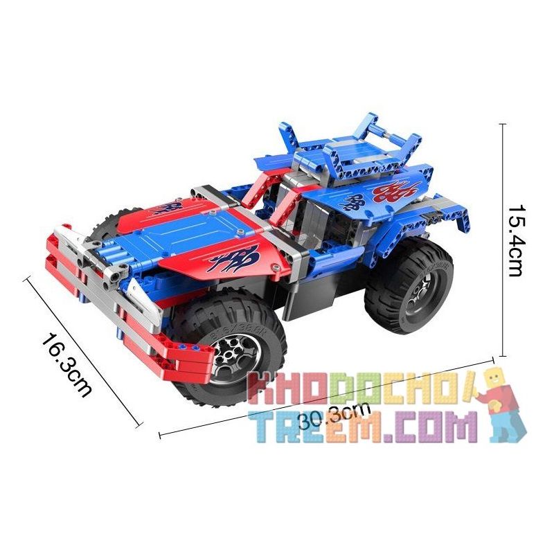 DOUBLEE CADA C51002 51002 non  XE ĐẦU KÉO bộ đồ chơi xếp lắp ráp ghép mô hình  柯博文 CONVOY TRUCK Kỹ Thuật Công Nghệ Cao Mô Hình Phương Tiện 531 khối