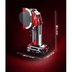 XINZHUAN XZ0004 Xếp hình lắp ráp ghép mô hình Xe công thức 1 Ferrari F1